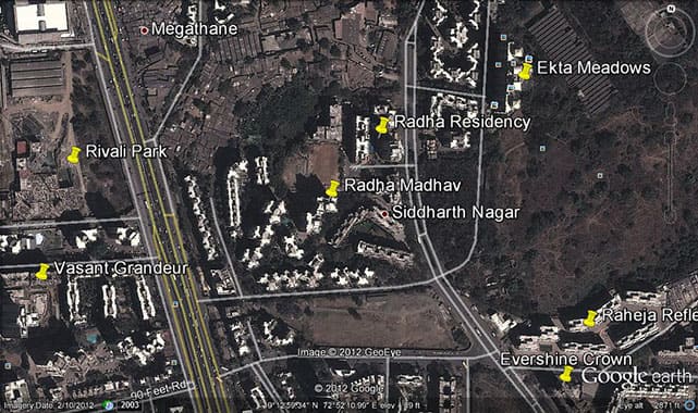 Chaitanya Radha Madhav Location Map