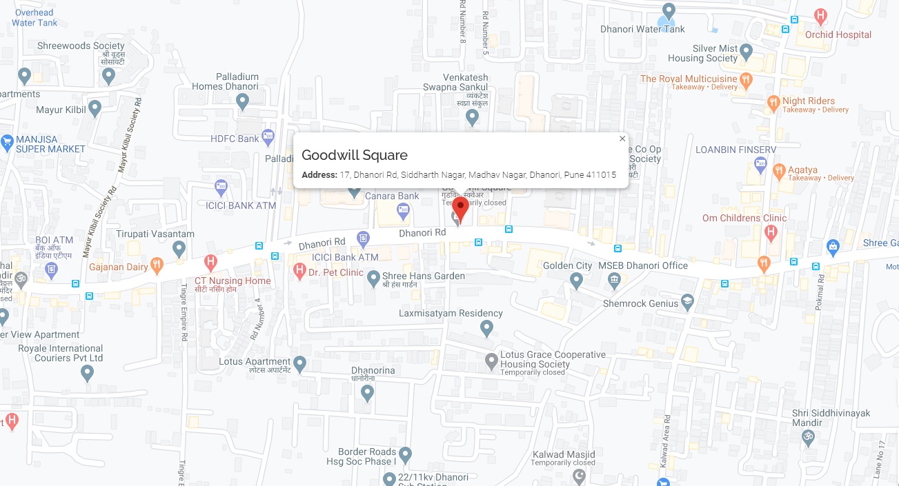 Choice Goodwill Square Location Map