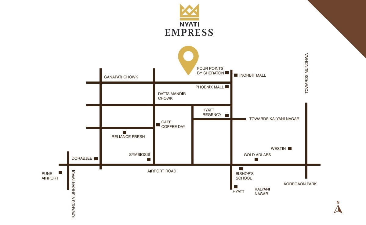 Choice Nyati Empress Location Map