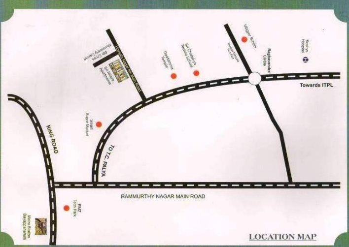 Citadil Sree Nilayam Location Map
