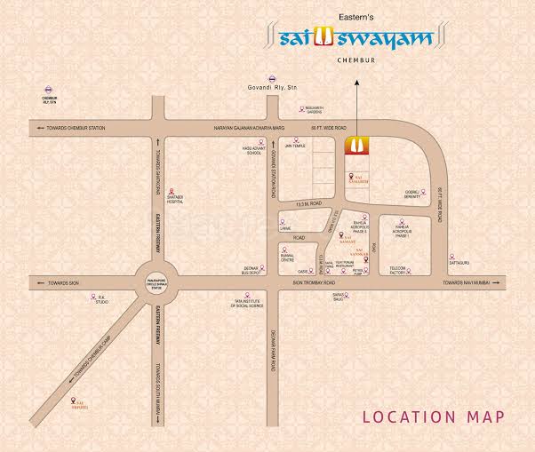Concrete Sai Swayam Location Map