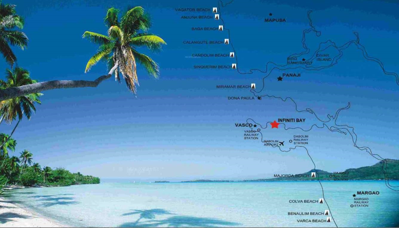 Conscient Infiniti Bay Location Map