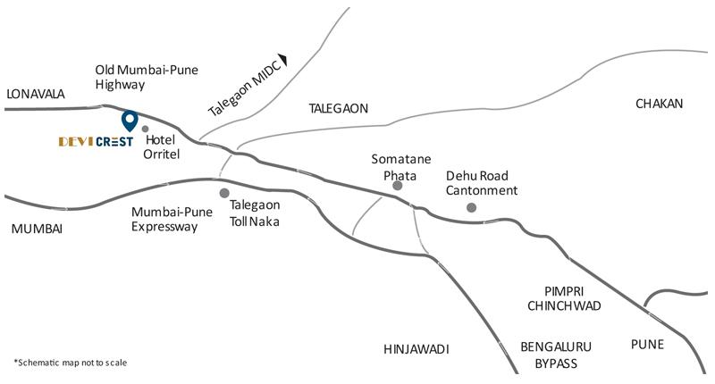 Devi Crest Location Map