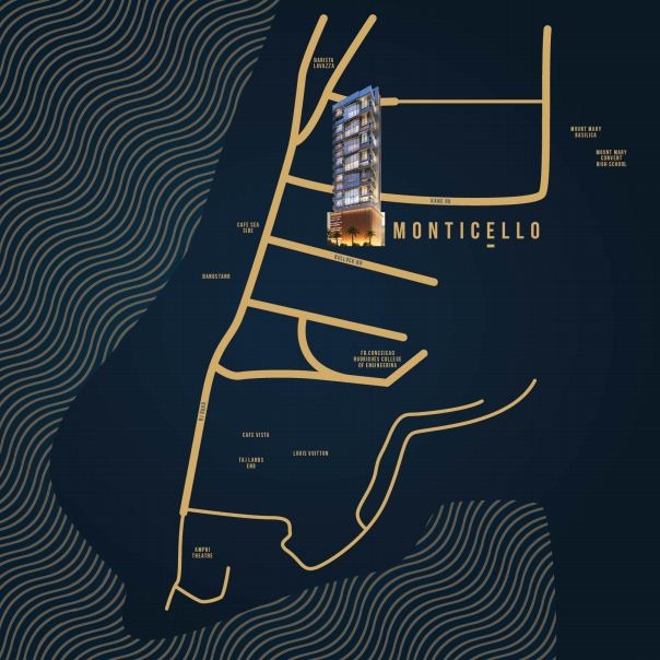 Dheeraj Monticello Location Map