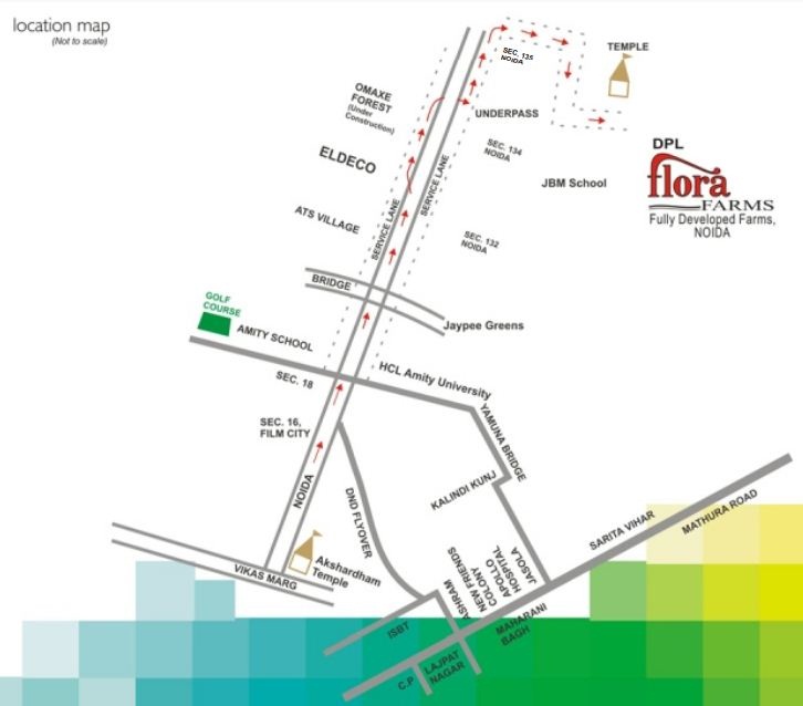 Dpl Flora Farms Location Map