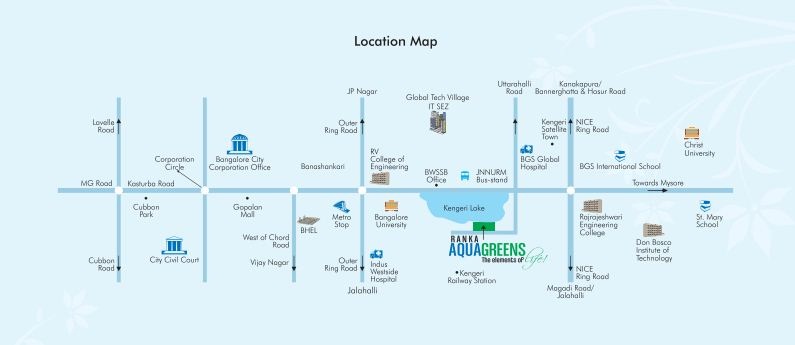 Dra Ranka Aquagreens Location Map