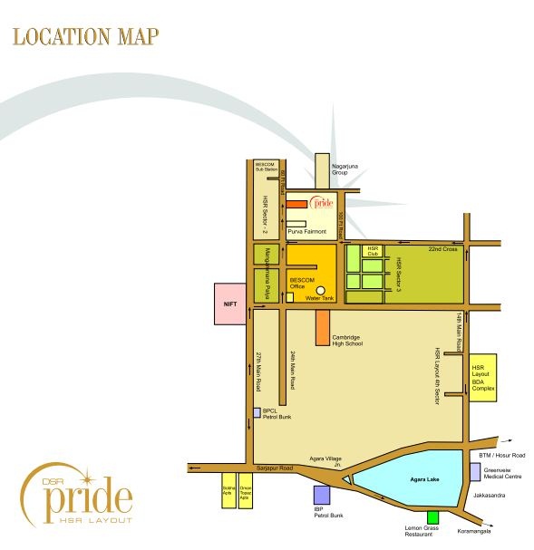 Dsr Pride Location Map