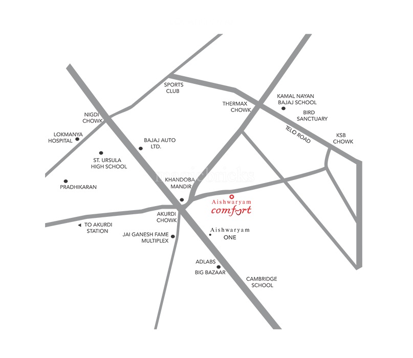 Essen Aishwaryam Location Map