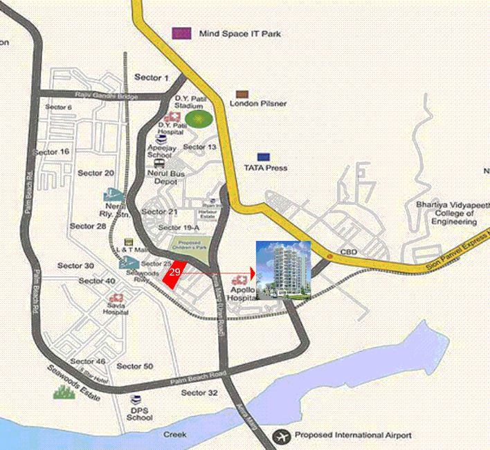 Ev Zion 1 Location Map