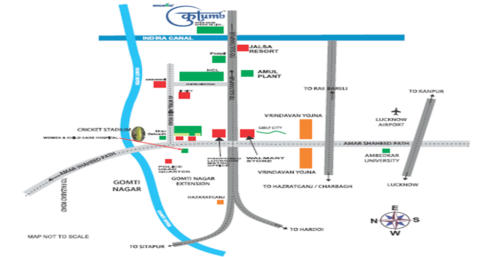 Excella Kutumb Location Map