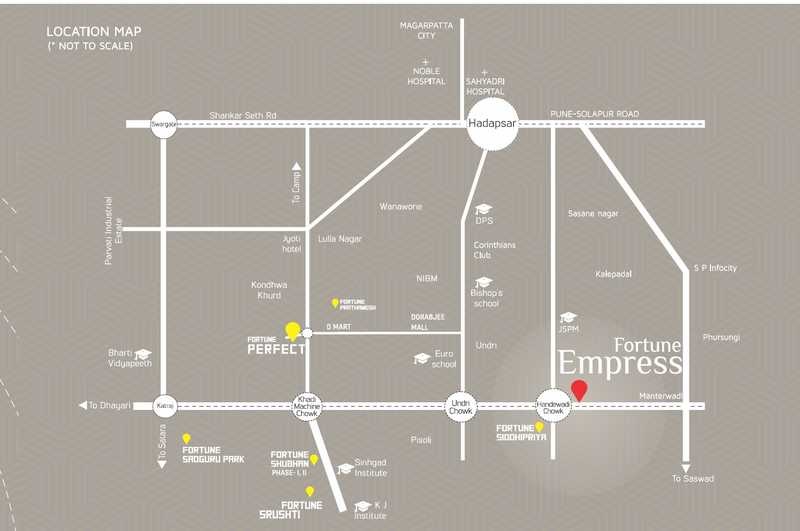 Fortune Empress Location Map