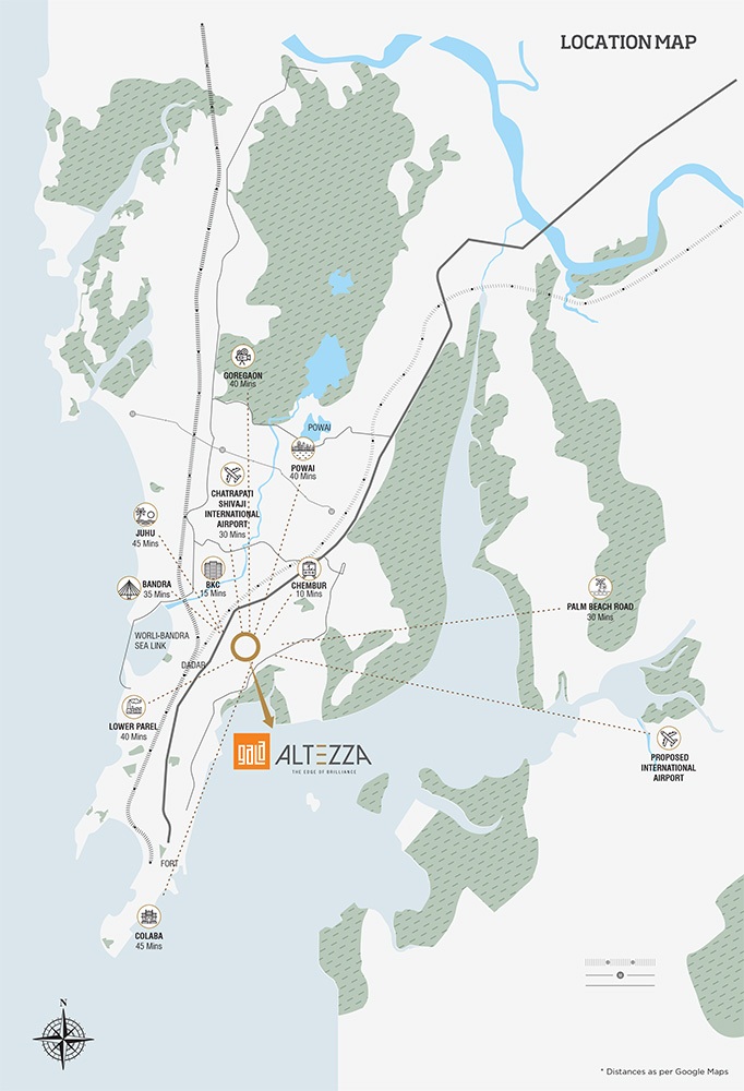 Gala Altezza Location Map