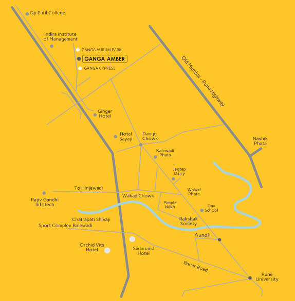 Ganga Amber Location Map