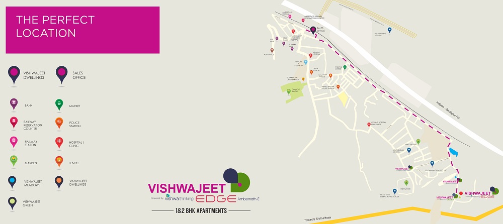 Gbk Vishwajeet Edge Location Map