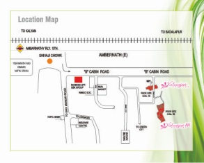 Gbk Vishwajeet Meadows Location Map