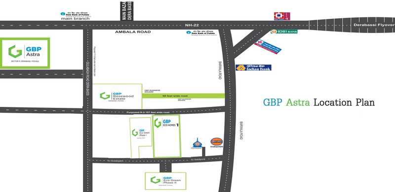 Gbp Astra Location Map