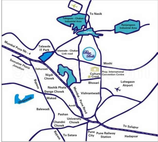 Gk Blue Bells Location Map