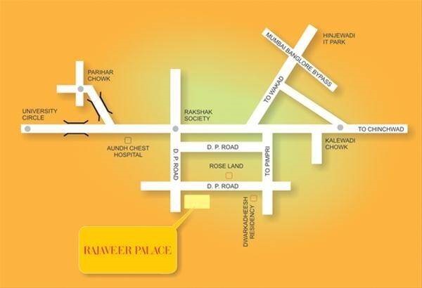 Gk Rajaveer Palace Location Map