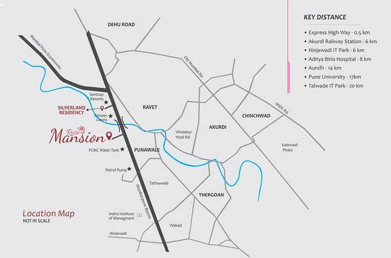 Gk Rose Mansion Location Map