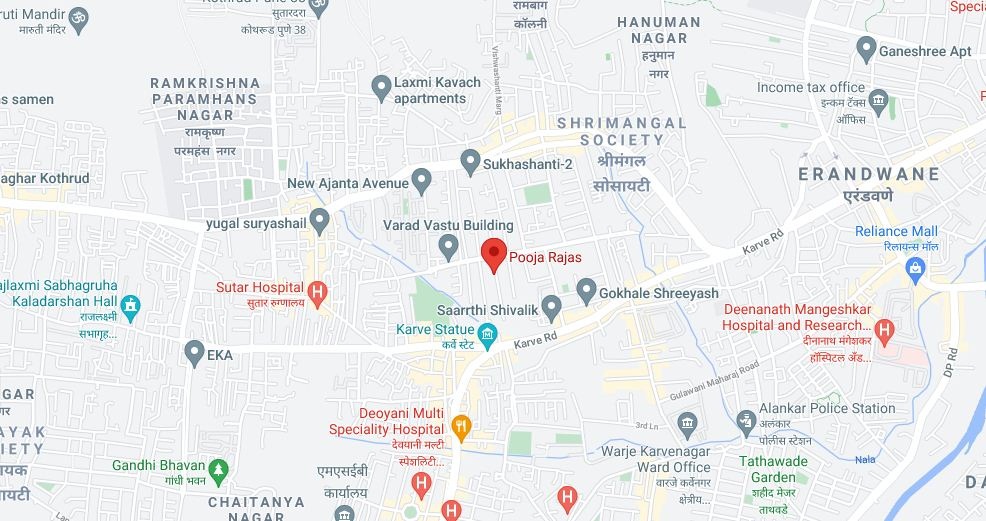 Gokhale Pooja Rajas Location Map