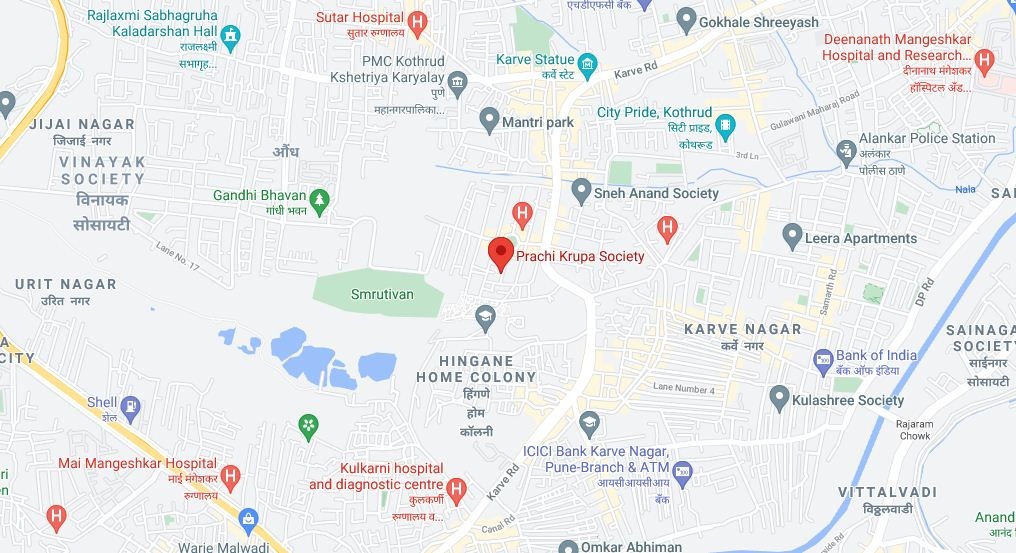 Gokhale Prachi Krupa Location Map
