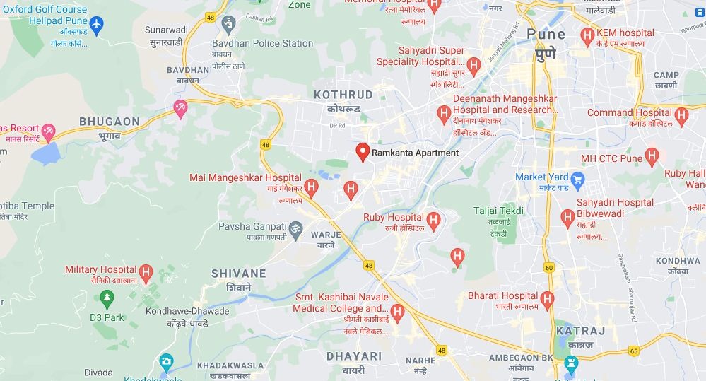 Gokhale Ram Kanta Location Map