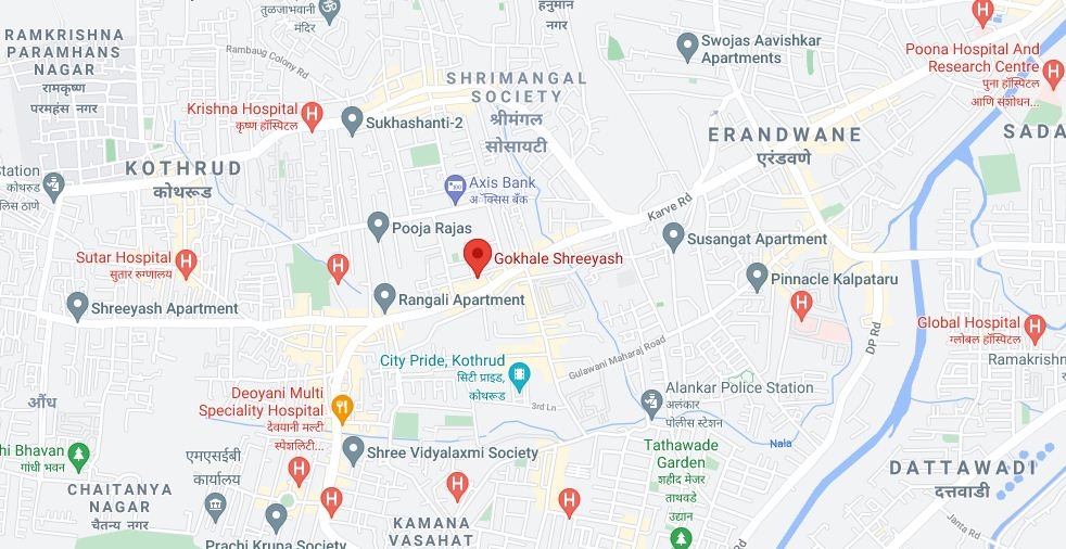 Gokhale Shreeyash Location Map