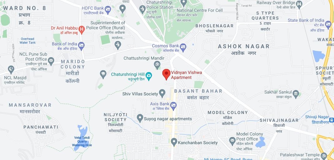 Gokhale Vidnyan Vishwa Location Map