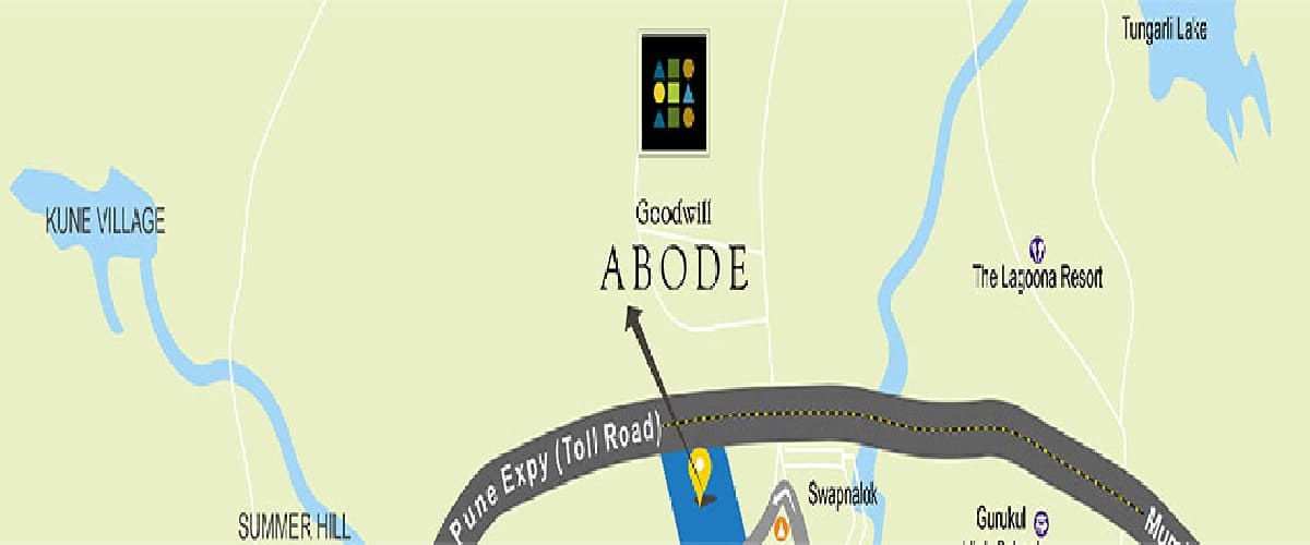 Goodwill Abode Location Map