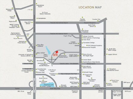 Gp North Avenue Location Map