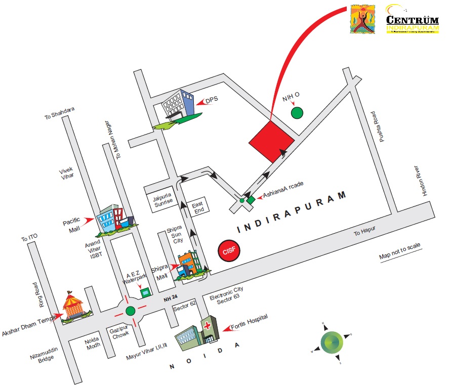 Gulshan Gc Centrum Location Map