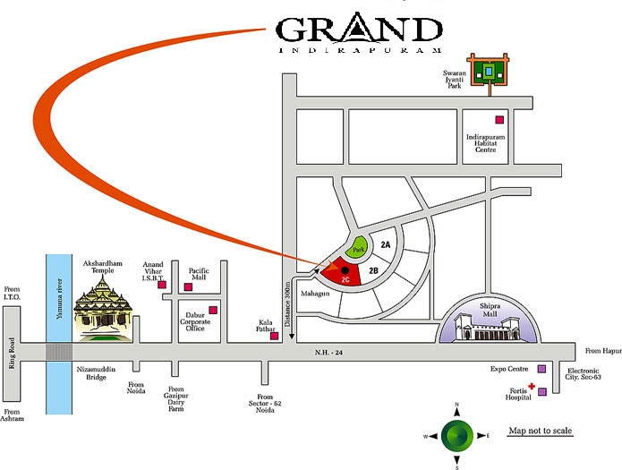 Gulshan Gc Grand Location Map
