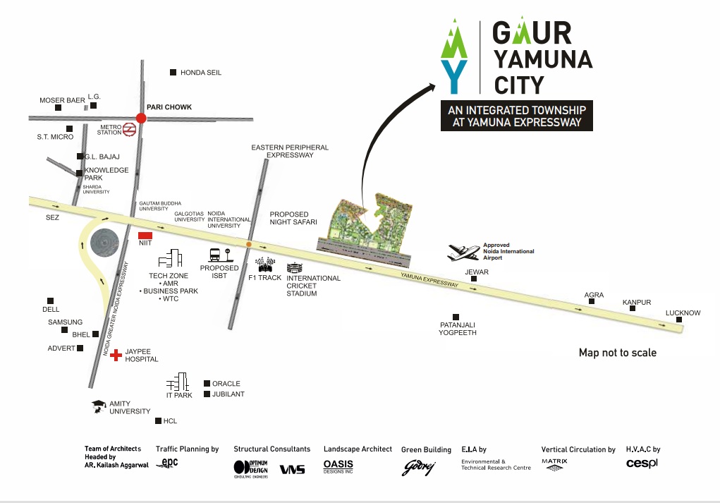 Gyc Galleria Location Map