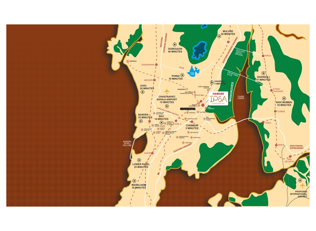 Haware Ipsa Location Map
