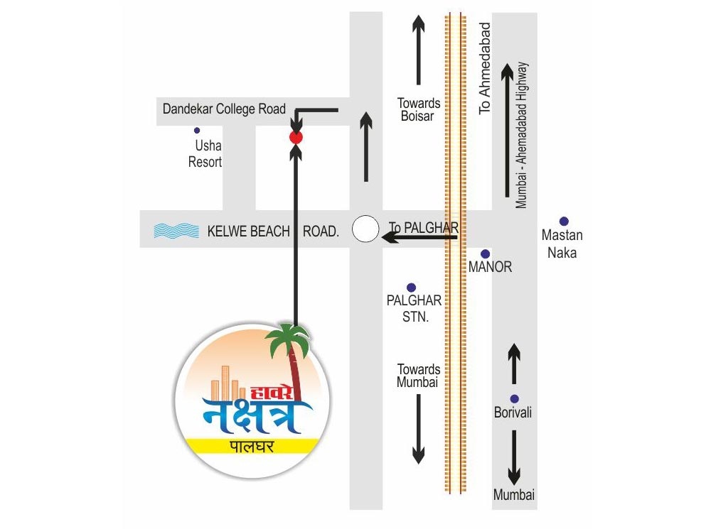 Haware Nakshatra Location Map