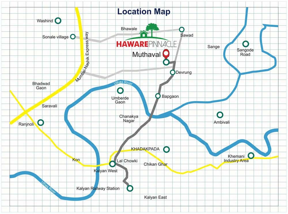 Haware Pinnacle Location Map