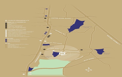 Hiranandani Club Meadows Location Map