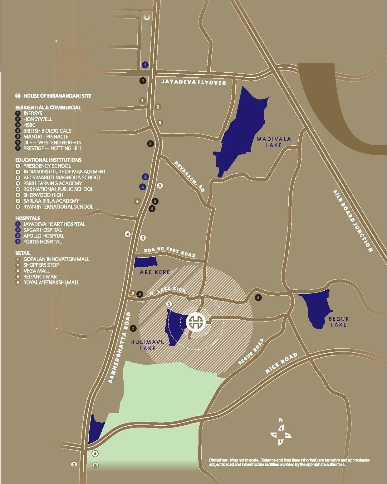 Hiranandani Torino Location Map