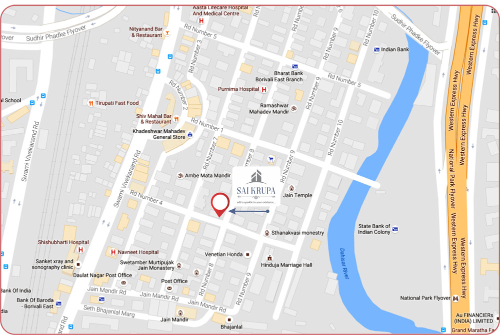 Hirani Sai Krupa Location Map