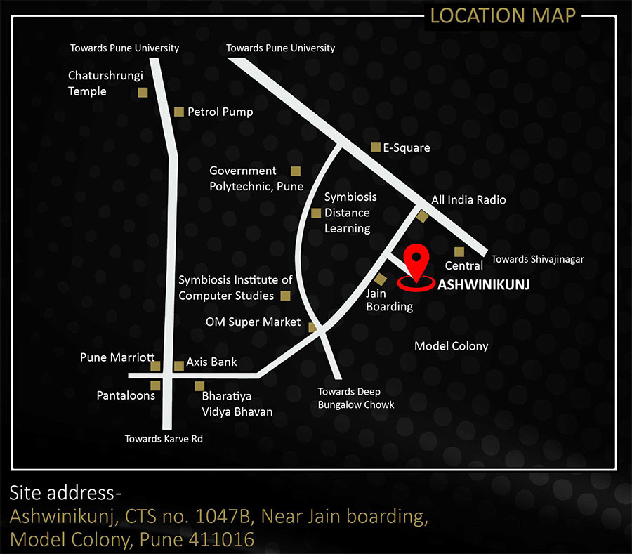 Icon Ashwinikunj Location Map