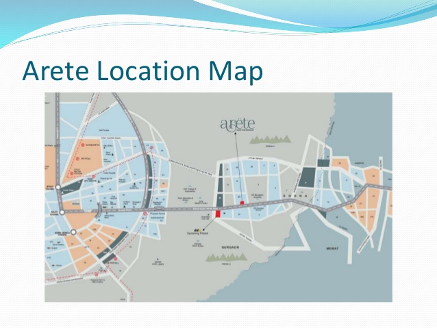 Ild Arete Location Map