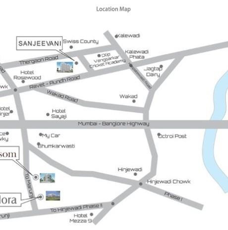 Jethani Sanjeewani Location Map