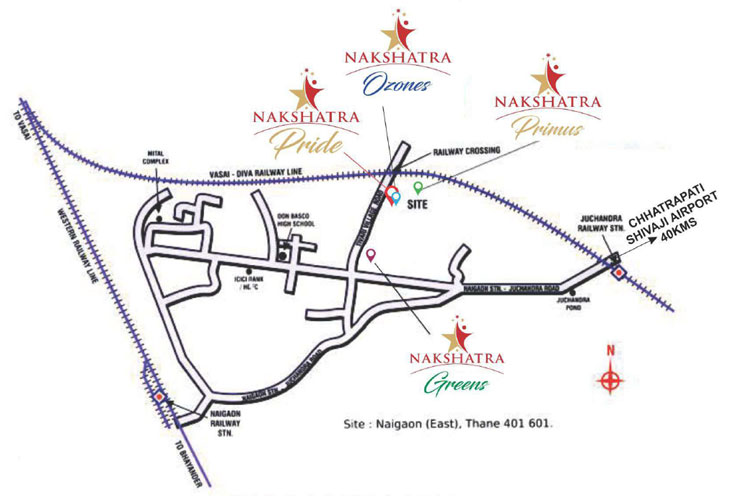 Jsb Nakshatra Pride Location Map