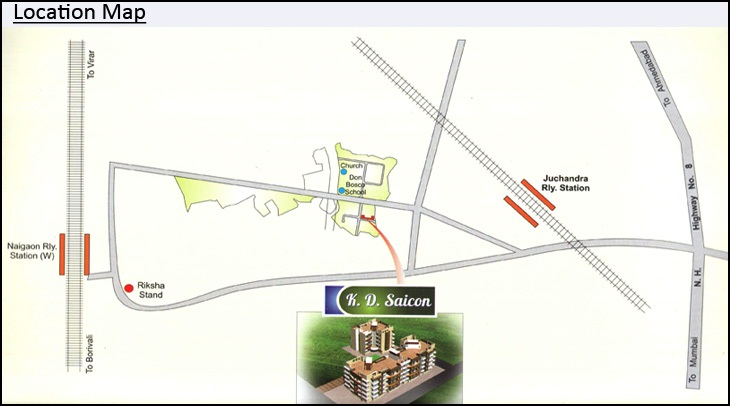 K D Saicon Location Map