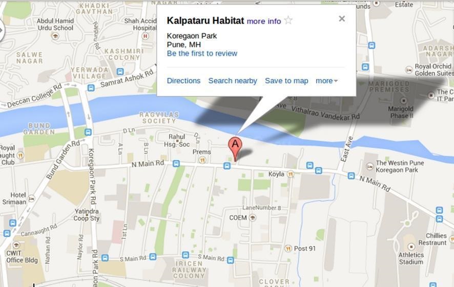 Kalpataru Habitat Location Map