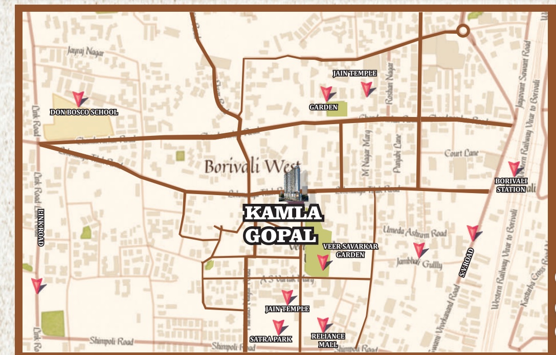 Kamla Gopal Location Map