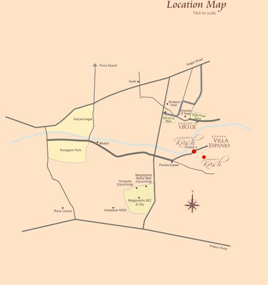 Karia Konark Krish Location Map