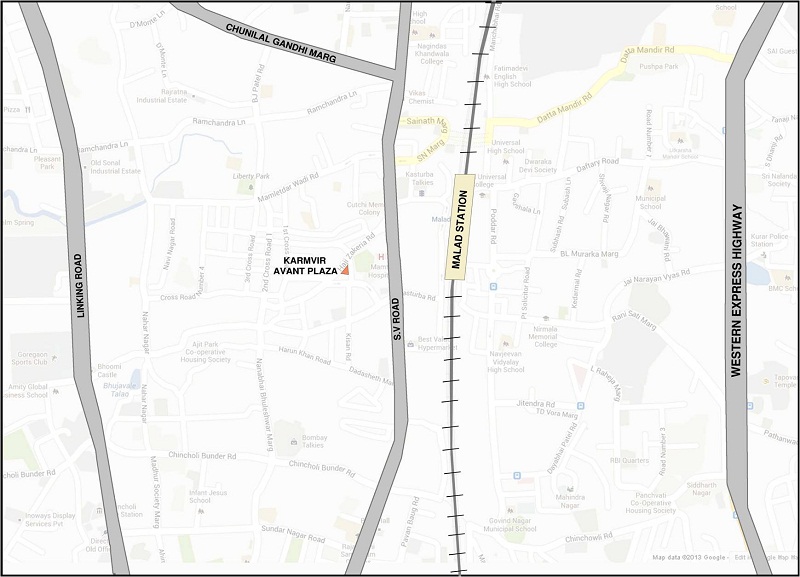 Karmvir Jalan Niwas Location Map
