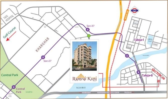 Kaveri Ramrai Kunj Location Map