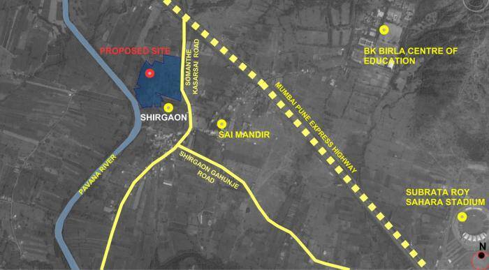 Kohinoor Abhimman Nisargdarshan Location Map